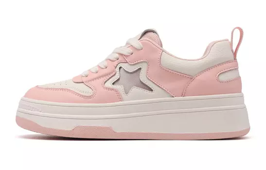 Кеды, скейтборд обувь женская низкая Барби розовый Eblan, цвет Barbie Pink