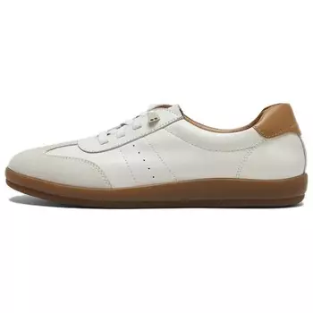 Кеды, скейтборд обувь женская низкая Bata, кремовый