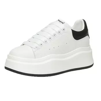 Кеды, скейтборд обувь женская низкая Be Good, белый/красный