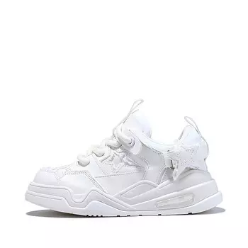 Кеды, скейтборд обувь женская низкая Bellalily, белый