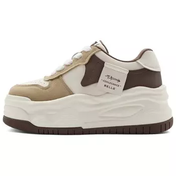 Кеды, скейтборд обувь женская низкая Belle, цвет Apricot