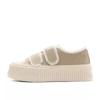 Кеды, скейтборд обувь женская низкая Belle, оранжевый