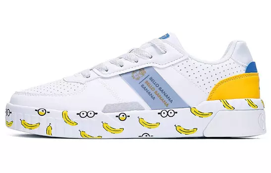 Кеды, скейтборд обувь женская низкая белый 361°