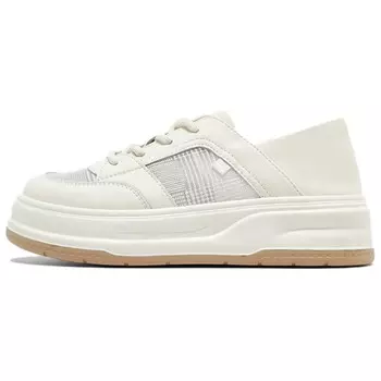 Кеды, скейтборд обувь женская низкая белый Basto