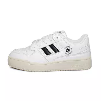 Кеды, скейтборд обувь женская низкая белый/черный/белый B10Crown