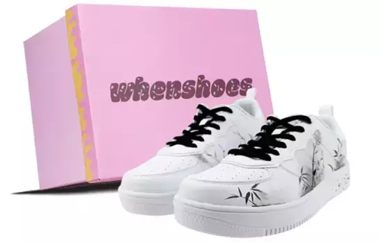 Кеды, скейтборд обувь женская низкая белый/черный Erke