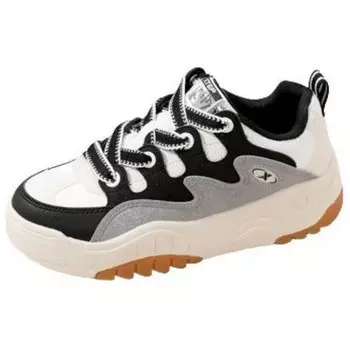 Кеды, скейтборд обувь женская низкая Белый Черный Серый Xtep