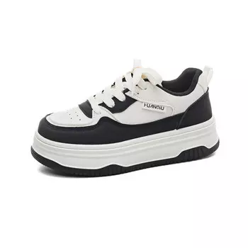 Кеды, скейтборд обувь женская низкая белый Huanqiu