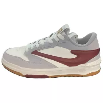 Кеды, скейтборд обувь женская низкая /белый кварц/дымчато-серый Erke