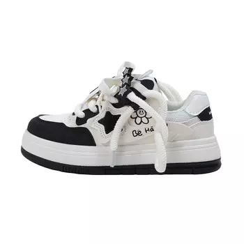 Кеды, скейтборд обувь женская низкая белый Mingkuang