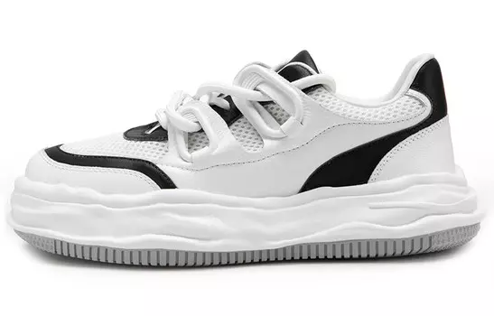 Кеды, скейтборд обувь женская низкая белый Mio