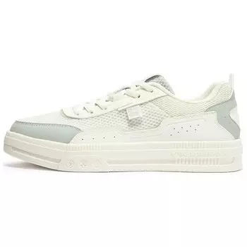 Кеды, скейтборд обувь женская низкая белый серый 361°