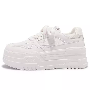 Кеды, скейтборд обувь женская низкая белый Snxr