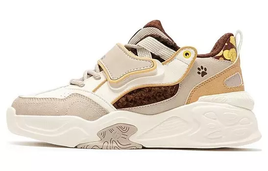 Кеды, скейтборд обувь женская низкая бежевая 361°