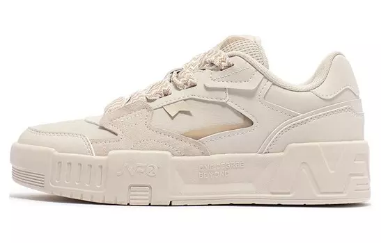 Кеды, скейтборд обувь женская низкая бежевая 361°