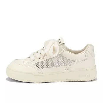 Кеды, скейтборд обувь женская низкая бежевая Binya