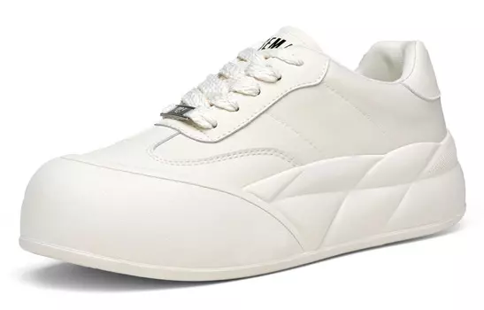 Кеды, скейтборд обувь женская низкая бежевая Semir