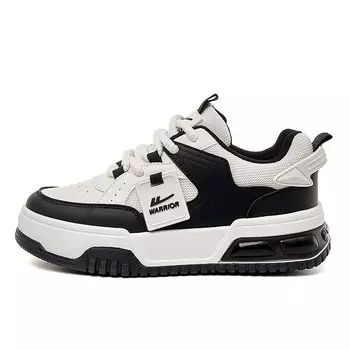 Кеды, скейтборд обувь женская низкая бежевая Warrior