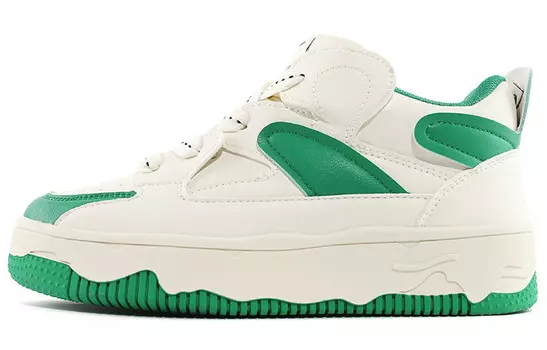 Кеды, скейтборд обувь женская низкая бежевая Warrior