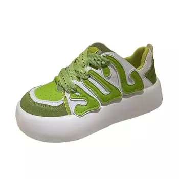 Кеды, скейтборд обувь женская низкая Bingo Duck, красный