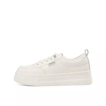 Кеды, скейтборд обувь женская низкая Boerdiqi, черный