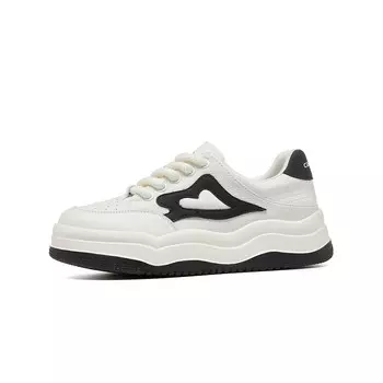 Кеды, скейтборд обувь женская низкая Cardanro, белый/розовый