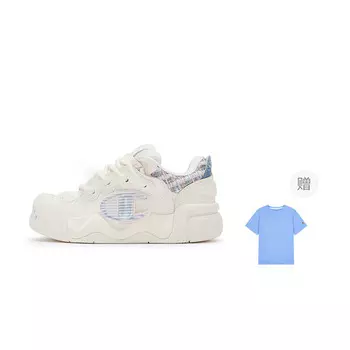 Кеды, скейтборд обувь женская низкая Champion, цвет Light Pink (Buy Gift Label Short-Sleeved)