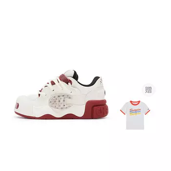 Кеды, скейтборд обувь женская низкая Champion, красный