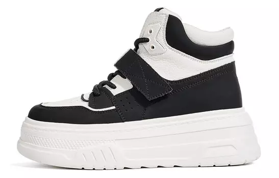 Кеды, скейтборд обувь женская низкая черный Eblan