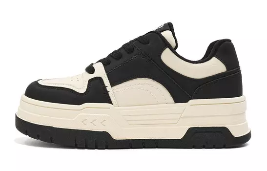 Кеды, скейтборд обувь женская низкая черный Eblan