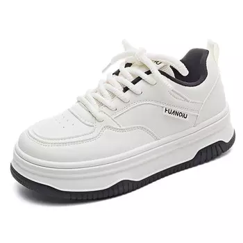 Кеды, скейтборд обувь женская низкая черный Huanqiu