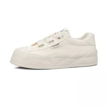 Кеды, скейтборд обувь женская низкая черный/мика/бежевый B10Crown