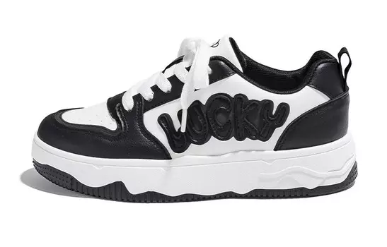 Кеды, скейтборд обувь женская низкая черный Paul Frank