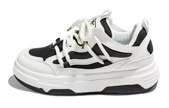 Кеды, скейтборд обувь женская низкая черный Warrior