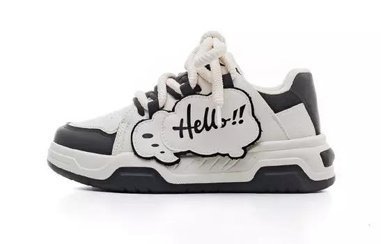 Кеды, скейтборд обувь женская низкая черный Warrior