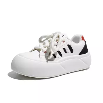 Кеды, скейтборд обувь женская низкая Cherry&Kalika, белый