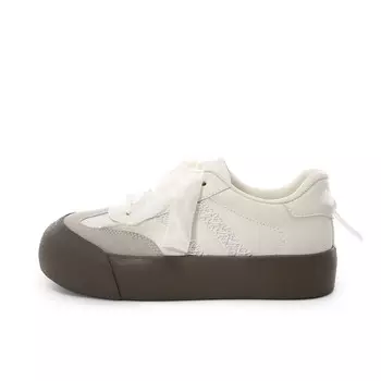 Кеды, скейтборд обувь женская низкая Cobx, серебряный