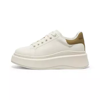 Кеды, скейтборд обувь женская низкая Coup De Foudre, белый/черный