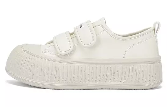 Кеды, скейтборд обувь женская низкая Daphne, белый