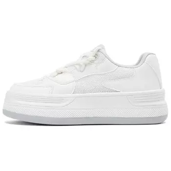 Кеды, скейтборд обувь женская низкая Daphne, бежевый/фиолетовый