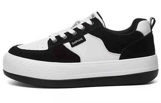 Кеды, скейтборд обувь женская низкая Daphne, черный