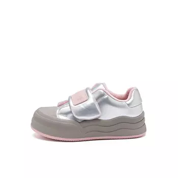 Кеды, скейтборд обувь женская низкая Daphne, цвет Silver Pink