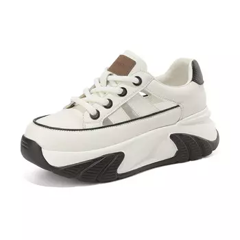 Кеды, скейтборд обувь женская низкая Daphne, цвет Cut-out beige