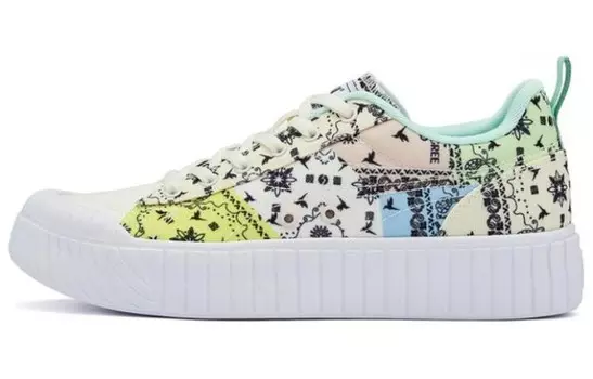 Кеды, скейтборд обувь женская низкая Feather белый/sibre 361°