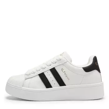 Кеды, скейтборд обувь женская низкая Feiyue, белый