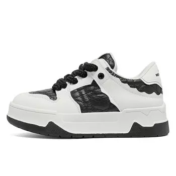 Кеды, скейтборд обувь женская низкая Goethean, черный