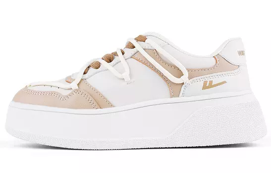 Кеды, скейтборд обувь женская низкая хаки Warrior