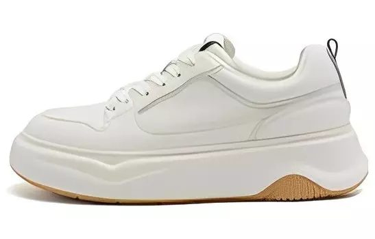 Кеды, скейтборд обувь женская низкая Harson, белый/черный