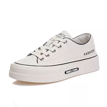 Кеды, скейтборд обувь женская низкая Help, бежевый