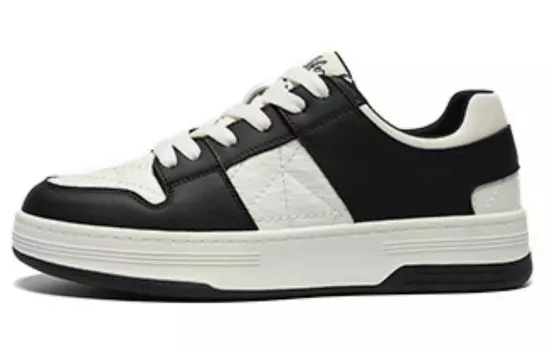 Кеды, скейтборд обувь женская низкая Hla, белый/черный